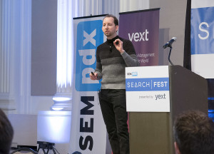 Pete Meyers at SearchFest 2016